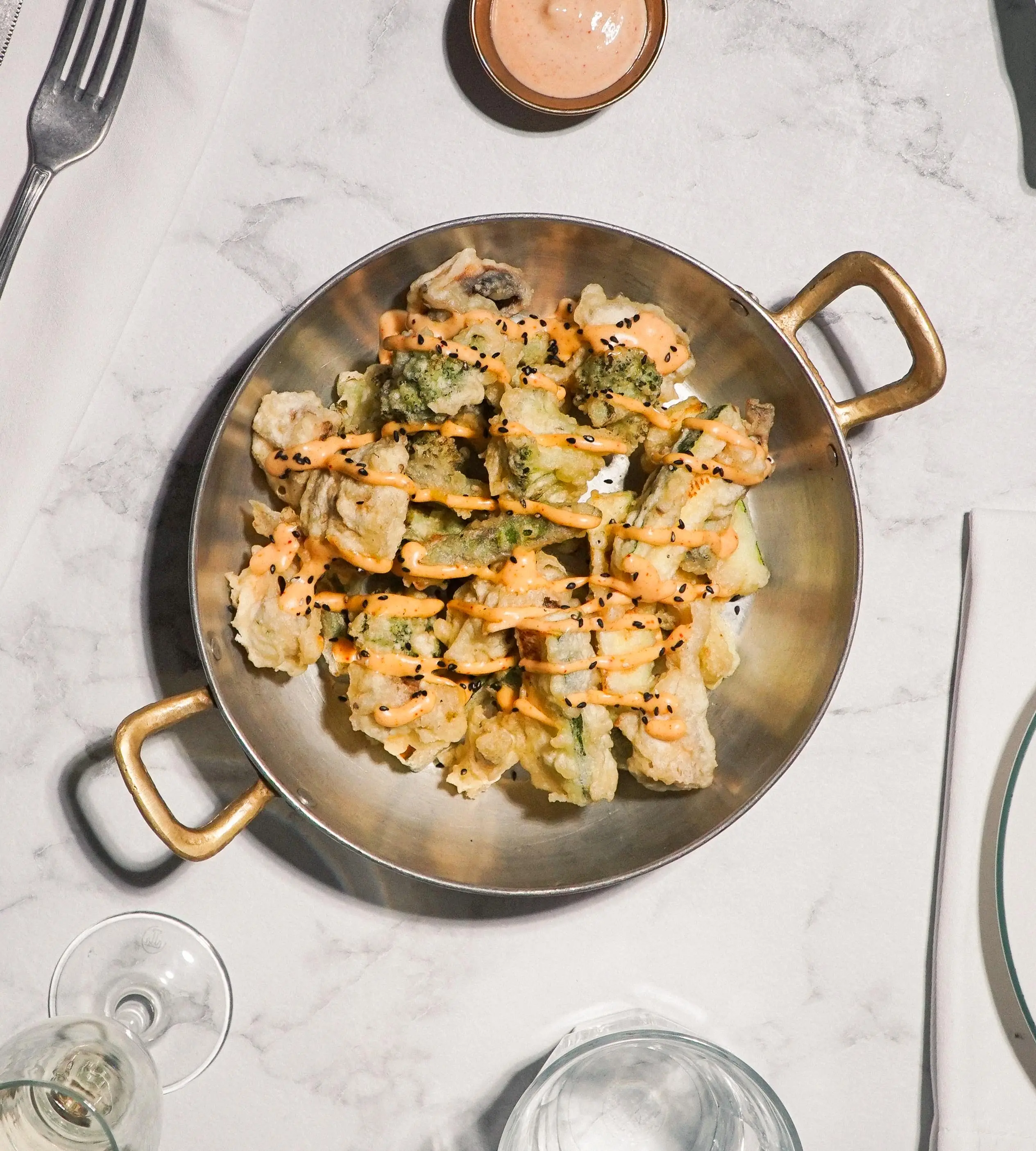 Japanese vegetable tempura